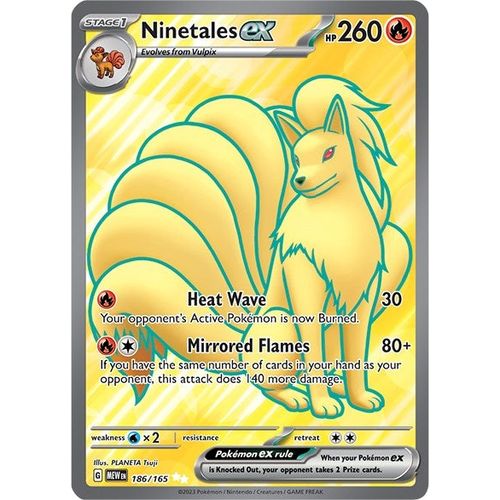 Ninetales ex (186/165) [SV: Scarlet & Violet 151] - PokéBox Australia