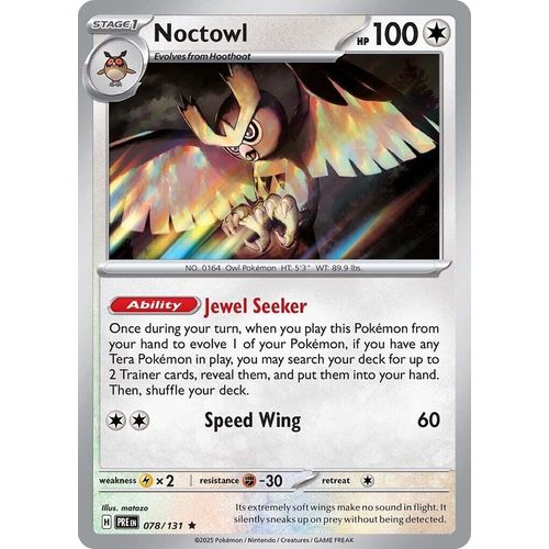 Noctowl (078/131) [SV: Prismatic Evolutions] - PokéBox Australia