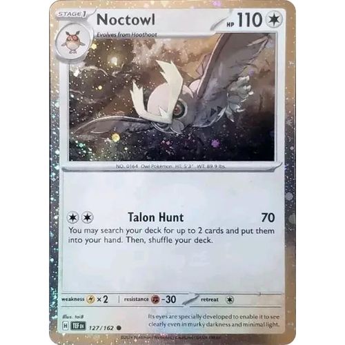 Noctowl - 127 (Cosmos Holo) (127/162) (SV: Scarlet & Violet Promo Cards) - PokéBox Australia