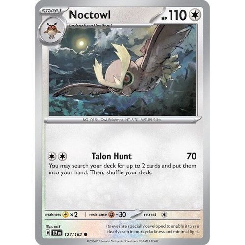 Noctowl (127/162) [SV05: Temporal Forces] - PokéBox Australia