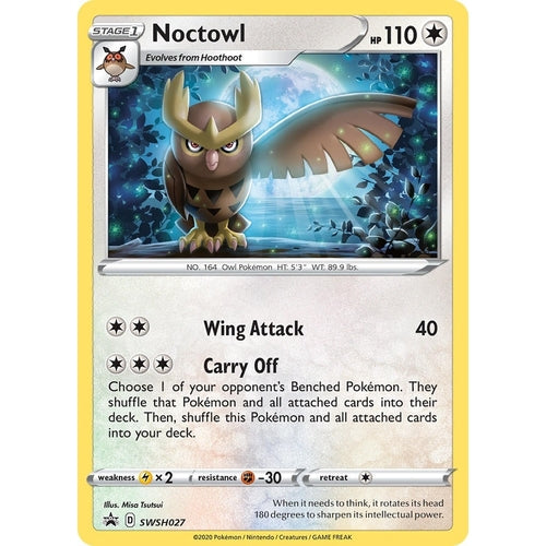 Noctowl - SWSH027 (SWSH027) (SWSH: Sword & Shield Promo Cards) - PokéBox Australia