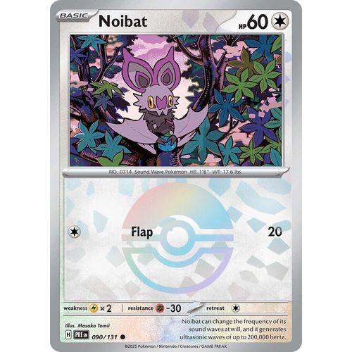 Noibat (Poke Ball Pattern) (090/131) [SV: Prismatic Evolutions] - PokéBox Australia