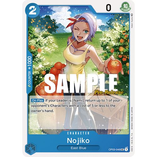 Nojiko (OP03 - 048) [Pillars of Strength Pre - Release Cards] - PokéBox Australia