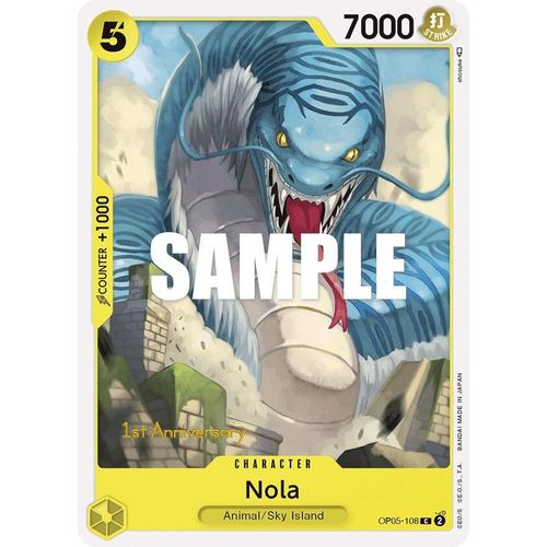 Nola (OP05 - 108) [Awakening of the New Era: 1st Anniversary Tournament Cards] - PokéBox Australia