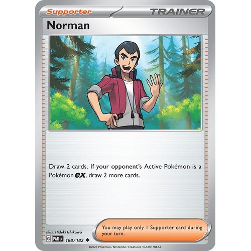 Norman (168/182) [SV04: Paradox Rift] - PokéBox Australia