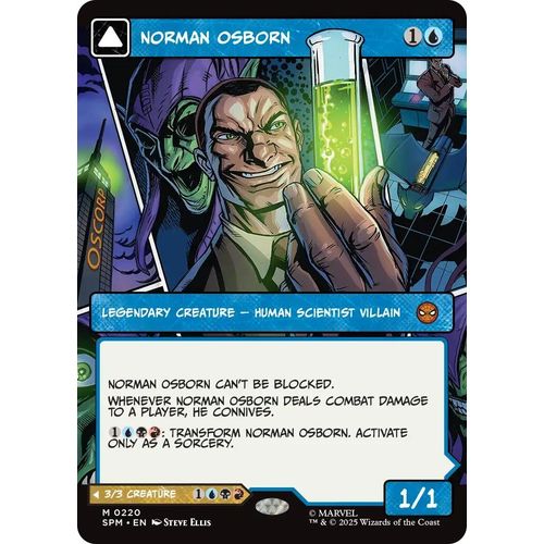 Norman Osborn (Borderless) (220) (Marvel's Spider - Man) - PokéBox Australia
