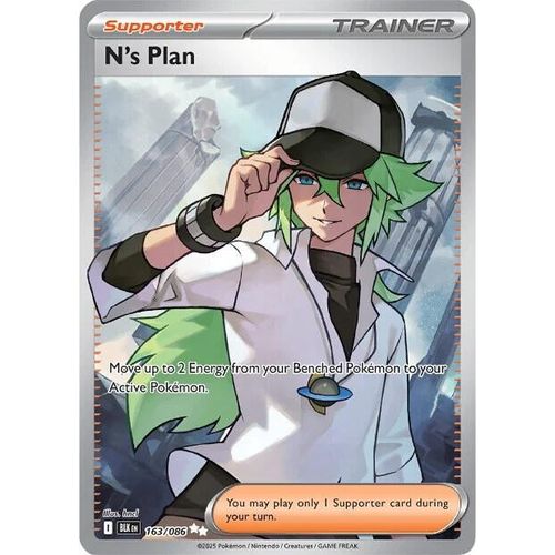 N's Plan (163/086) [SV: Black Bolt] - PokéBox Australia