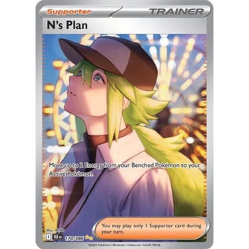 N's Plan (170/086) (SV: Black Bolt) - PokéBox Australia