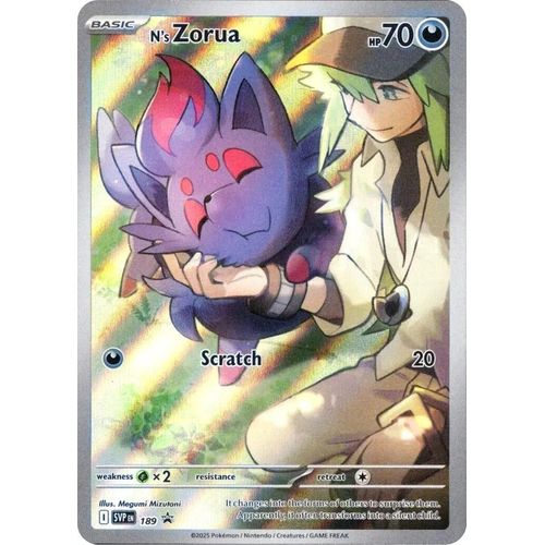 N's Zorua - 189 (189) (SV: Scarlet & Violet Promo Cards) - PokéBox Australia