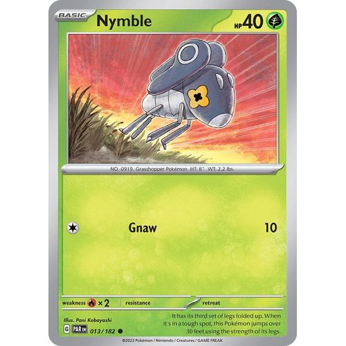 Nymble (013/182) [SV04: Paradox Rift] - PokéBox Australia