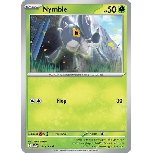 Nymble (014/182) [SV04: Paradox Rift] - PokéBox Australia