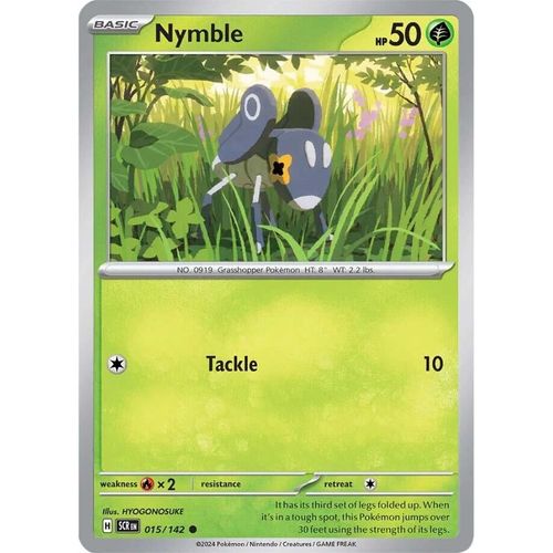 Nymble (015/142) [SV07: Stellar Crown] - PokéBox Australia