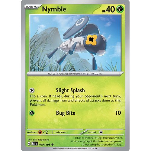 Nymble (019/193) [SV02: Paldea Evolved] - PokéBox Australia