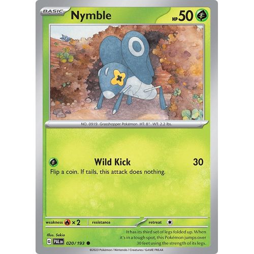 Nymble (020/193) [SV02: Paldea Evolved] - PokéBox Australia