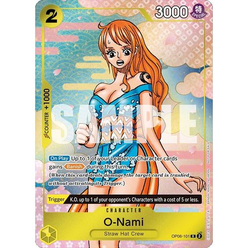 O - Nami (Event Pack Vol. 5) (OP06 - 101) [One Piece Promotion Cards] - PokéBox Australia