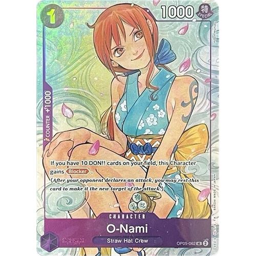 O - Nami (Illustration Box Vol.1) (OP05 - 062) (OP - PR) - PokéBox Australia
