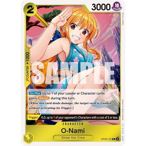 O - Nami (OP06 - 101) [Wings of the Captain] - PokéBox Australia