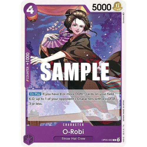 O - Robi (OP05 - 063) [Awakening of the New Era] - PokéBox Australia
