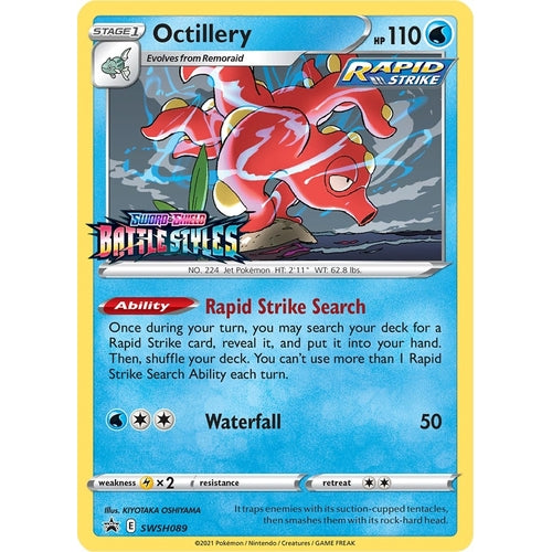 Octillery - SWSH089 (Prerelease) (SWSH089) (SWSH: Sword & Shield Promo Cards) - PokéBox Australia