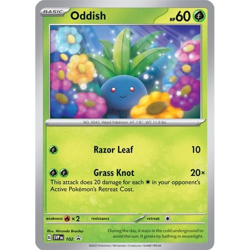 Oddish - 102 (102) (SV: Scarlet & Violet Promo Cards) - PokéBox Australia