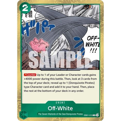 Off - White (EB01 - 019) [Extra Booster: Memorial Collection] - PokéBox Australia