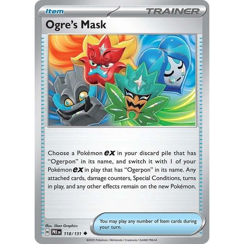Ogre's Mask (118/131) [SV: Prismatic Evolutions] - PokéBox Australia