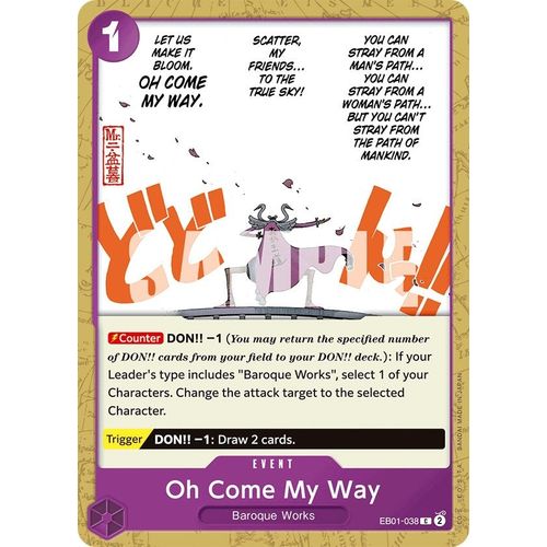 Oh Come My Way (EB01 - 038) [Extra Booster: Memorial Collection] - PokéBox Australia