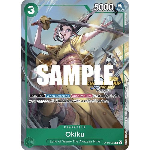 Okiku (CS 2023 Celebration Pack) (OP01 - 035) [One Piece Promotion Cards] - PokéBox Australia