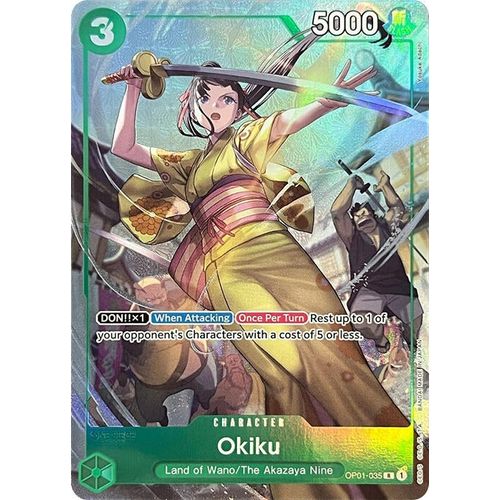 Okiku (Premium Card Collection - BANDAI CARD GAMES Fest. 23 - 24 Edition - ) (OP01 - 035) [One Piece Promotion Cards] - PokéBox Australia