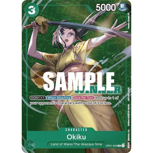 Okiku (Winner Pack Vol. 4) (OP01 - 035) [One Piece Promotion Cards] - PokéBox Australia