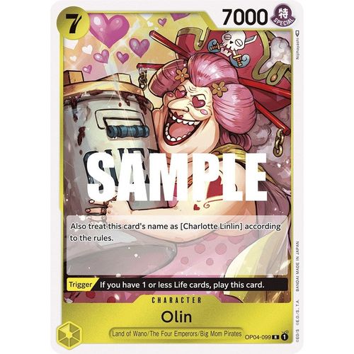 Olin (OP04 - 099) [Kingdoms of Intrigue] - PokéBox Australia