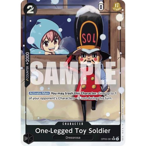 One - Legged Toy Soldier (Alternate Art) (OP05 - 081) [Premium Booster - The Best - ] - PokéBox Australia