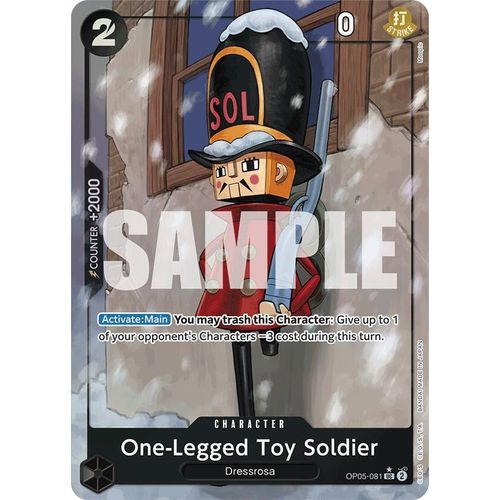 One - Legged Toy Soldier (Full Art) (OP05 - 081) [Premium Booster - The Best - ] - PokéBox Australia