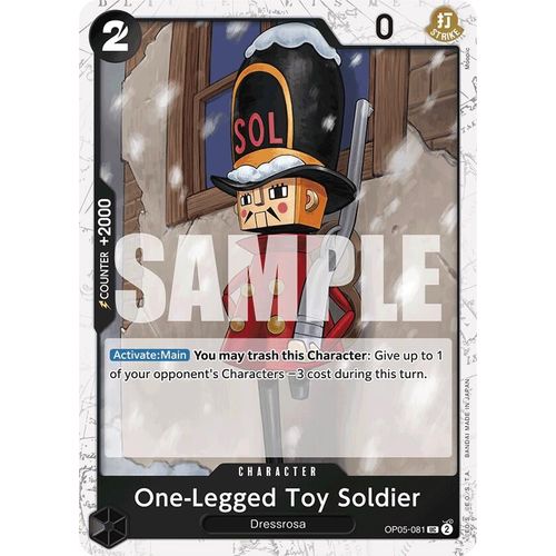 One - Legged Toy Soldier (Jolly Roger Foil) (OP05 - 081) [Premium Booster - The Best - ] - PokéBox Australia