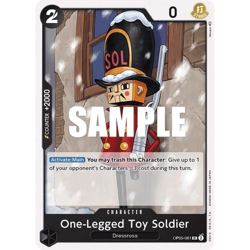 One - Legged Toy Soldier (OP05 - 081) [Awakening of the New Era] - PokéBox Australia