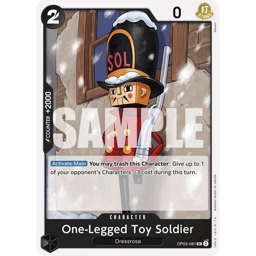 One - Legged Toy Soldier (Reprint) (OP05 - 081) [Premium Booster - The Best - ] - PokéBox Australia