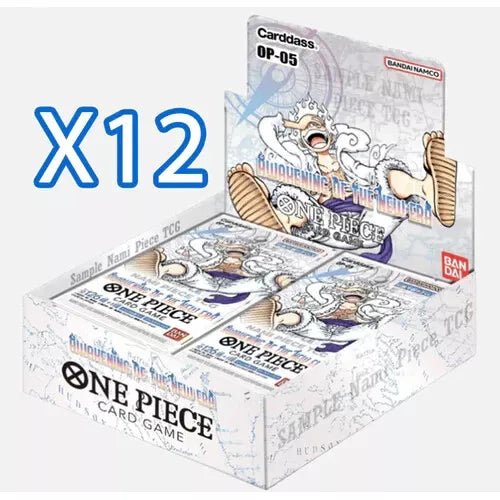 One Piece Card Game - Awakening of the New Era OP - 05 Booster Box Sealed Case (12 Boxes) - English - PokéBox Australia