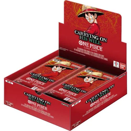 One Piece Card Game: Carrying On His Will OP - 13 Booster Box - English - PokéBox Australia