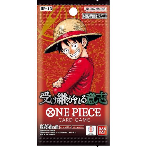 One Piece Card Game - Carrying On His Will OP - 13 Booster Pack [Japanese] - PokéBox Australia