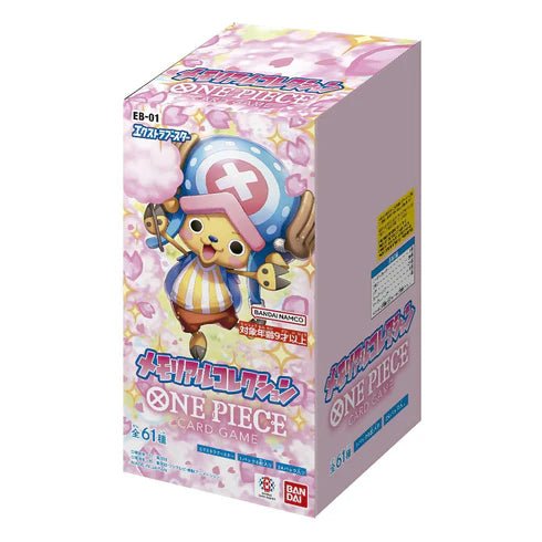One Piece Card Game - Extra Booster Memorial Collection EB - 01 Booster Box [Japanese] - PokéBox Australia
