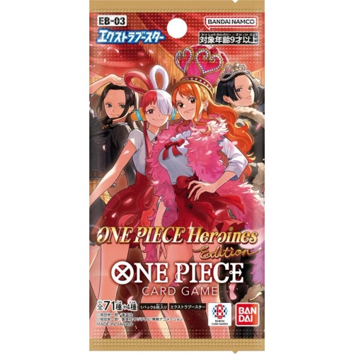 One Piece Card Game - Heroines Edition EB - 03 Booster Pack [Japanese] - PokéBox Australia
