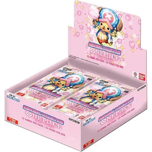 One Piece Card Game - Memorial Collection Extra Booster [EB - 01] Booster Box - English - PokéBox Australia