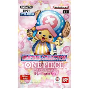 One Piece Card Game - Memorial Collection Extra Booster [EB - 01] Booster Pack - English - PokéBox Australia
