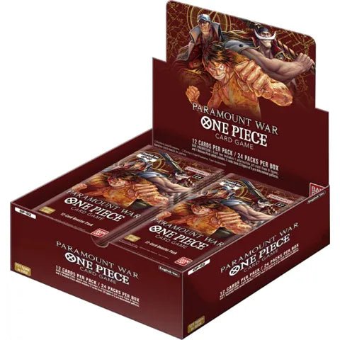 One Piece Card Game - Paramount War OP - 02 Booster Box Sealed Case (12 Boxes) - PokéBox Australia