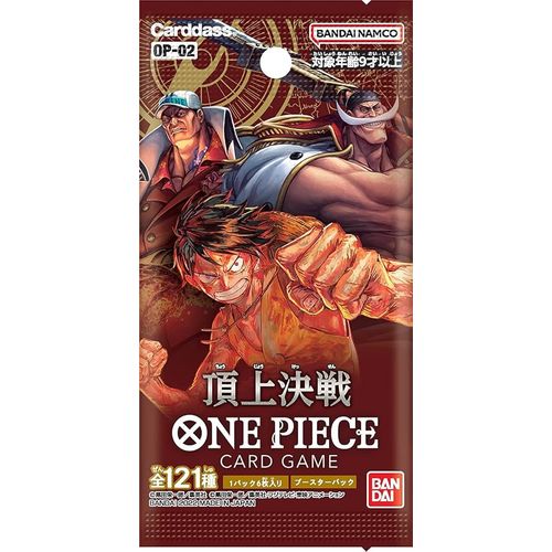 One Piece Card Game - Paramount War OP - 02 Booster Pack [Japanese] - PokéBox Australia