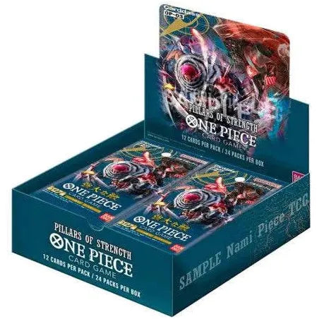 One Piece Card Game - Pillars of Strength OP-03 Booster Box - English - PokéBox Australia