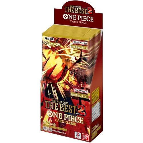 One Piece Card Game - Premium Booster: The Best Vol.2 PRB - 02 Booster Box [Japanese] - PokéBox Australia