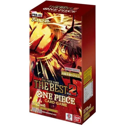 One Piece Card Game - Premium Booster: The Best Vol.2 PRB - 02 Booster Box [Japanese] - PokéBox Australia