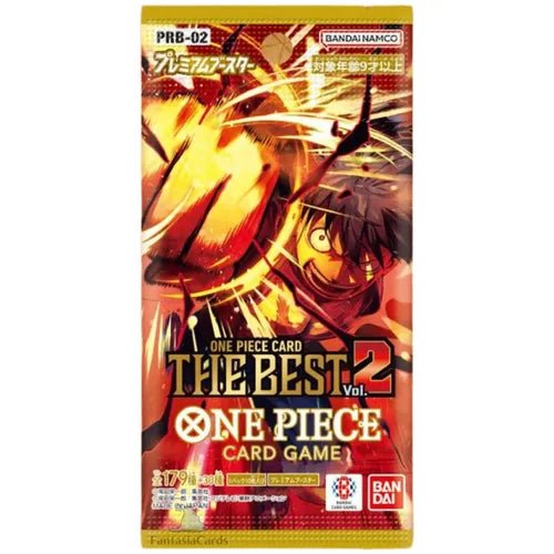 One Piece Card Game - Premium Booster: The Best Vol.2 PRB - 02 Booster Pack [Japanese] - PokéBox Australia