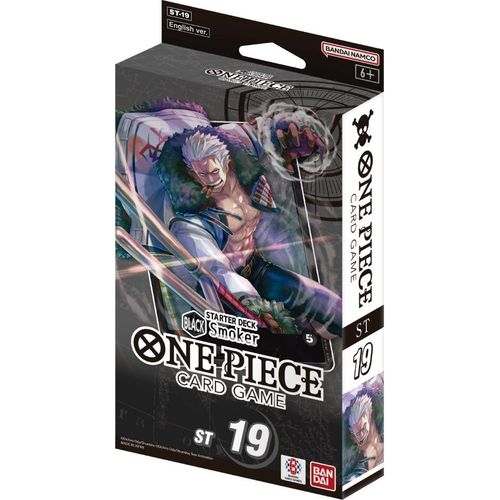 One Piece Card Game: Starter Deck - (Black) Smoker [ST - 19] - PokéBox Australia